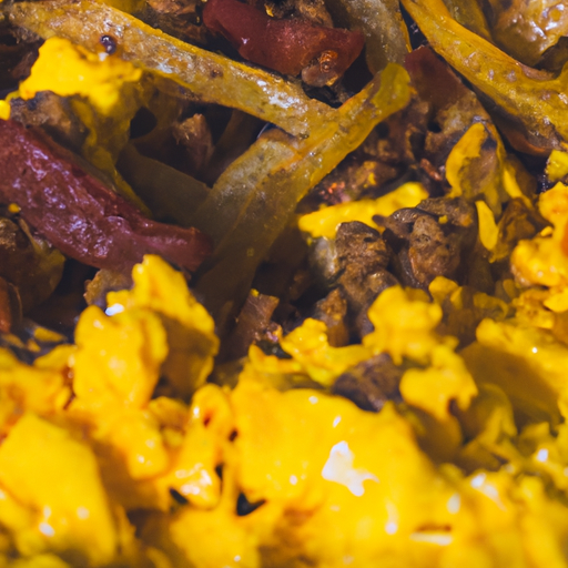 Machaca & Eggs — AI-generated macro preview