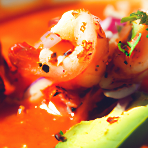 Coctel de Camarones — AI-generated macro preview